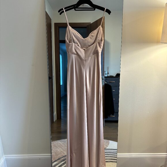 Jenny Yoo Women's Maxi Dress in Blush - Picture 4 of 6